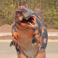 Costume de dinosaure interactif Animatronic Likfelike pour les activités du centre commercial parc à thème parc d'attractions Plaza