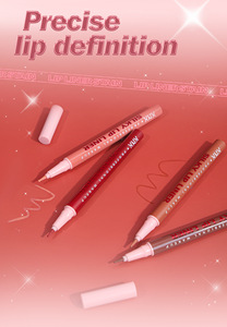 ดินสอเขียนขอบปากเนื้อแมทท์แบบน้ำ MLM ปรับแต่งได้ กันน้ำ ไม่เลอะง่าย ใช้งานง่าย ไม่ทดลองกับสัตว์ อุปกรณ์แต่งหน้าริมฝีปาก ติดทนนาน - Product Image 2
