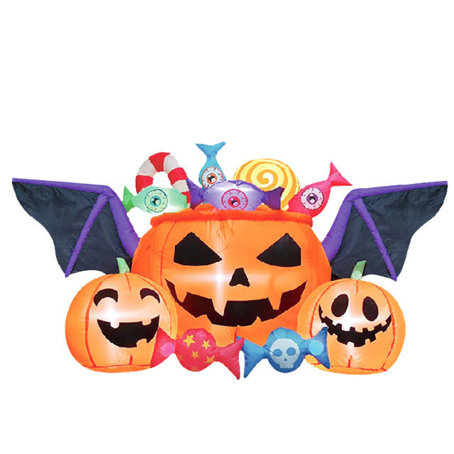 Custom Halloween Inflatable Decorations Outdoor Giant Inflatable Ghost Pumpkin Model Inflatable Advertising Party Event