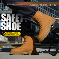 Chaussures de sécurité OEM directes d'usine, embout en acier, construction unisexe, bottes hautes d'hiver, bottes de travail industrielles