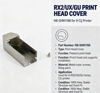 Couvre-tête d'impression HB-SHN1166 RX2/UX/GU H Pièces détachées pour imprimante Cij