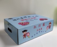 Boîte d'emballage de fruits du dragon à prix d'usine Boîte en carton ondulé pour fruits et légumes