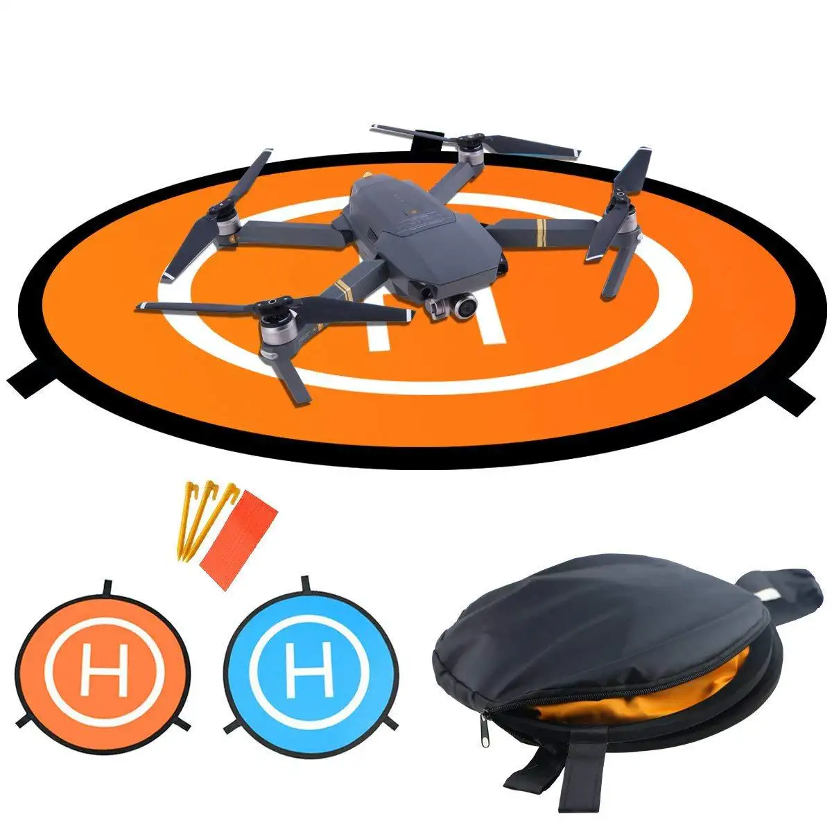 Drones Landing Pad Universal Waterproof Portable Foldable Landing Pads for RC Drones Helicopter, PVB Drones, DJI Mavic Pro