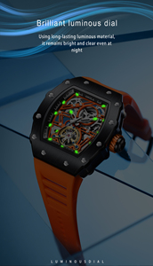 ONOLA 3854 Brand New Luxury Sport Waterproof Wristwatches Men <b>Automatic</b> Mechanical Watch Watches Mens Fashion Watch - Product Image 2