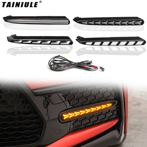 Feux de circulation diurne à LED modifiés, phares antibrouillard avant et clignotants pour <span class=keywords><strong>Toyota</strong></span> Corolla 2021-2023 - Product Image 1