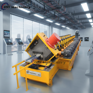 Автоматический станок для производства С-образных кровельных профилей (пурлинов) из стали - Product Image 1