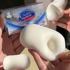 Jouet souple anti-stress DIY en caoutchouc creux en forme de boule de savon, réplique identique de forme irrégulière, pour TikTok transfrontalier, Chine 14+ - Product Image 5