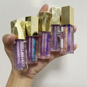 Brillo de labios Natural Libre de crueldad, venta al por mayor, distribuidor de maquillaje, lápiz labial líquido mate personalizado, marrón claro, brillo de labios grueso, Etiqueta Privada - Product Image 2