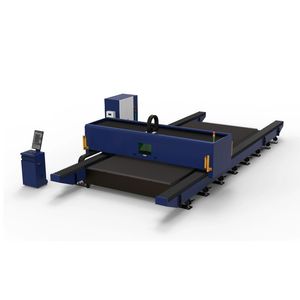 Лазерный портальный станок GM6025F 15000 Вт с ЧПУ, CE, высокоточный, 0,4 г, 60 м/мин, с пылезащитным кожухом, для резки нержавеющей и углеродистой стали - Product Image 5