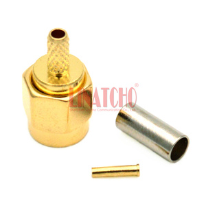 Màu vàng RG174 rg316 lmr100 50-1.5d thời tiết Jack cáp hàn RP SMA nam kết nối - Product Image 4