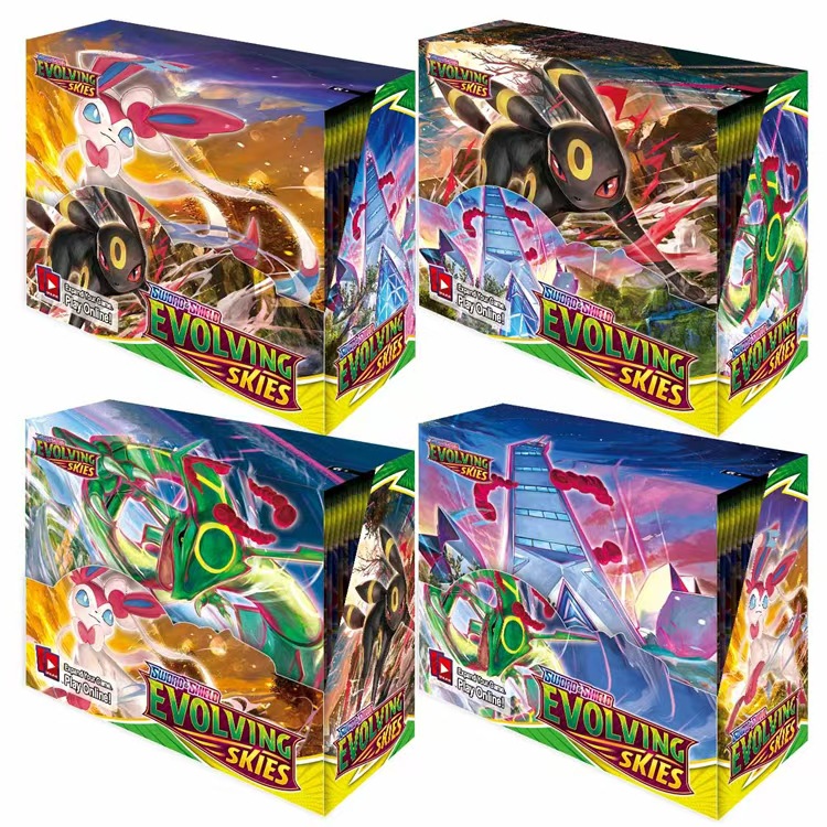 English illiterate box-evoiving skies360 sheets/box