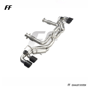 Sistema de escape Catback de acero inoxidable para <span class=keywords><strong>Corvette</strong></span> <span class=keywords><strong>C8</strong></span> con válvula, piezas de tubería de alto rendimiento para tuning automotriz - Product Image 2