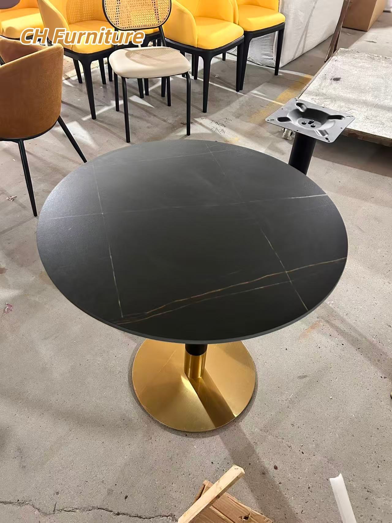 4-Marble Slab Table