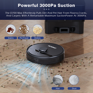 ONSON Aspirateur domestique intelligent robot de nettoyage et de balayage automatique humide - Product Image 3