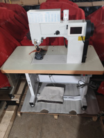 Machine à coudre à double aiguille pour marquage de motifs, machine à coudre pour le cuir de chaussures