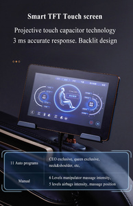 Ghế massage toàn thân không trọng lực tiết kiệm không gian Mstar Dark Black 4D tích hợp loa nhạc - Product Image 3