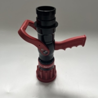 Pistolet à eau multifonctionnel de protection individuelle pour la lutte contre l'incendie, portée du jet de 40 m, 30-120 modes de pulvérisation réglables, eau flexible