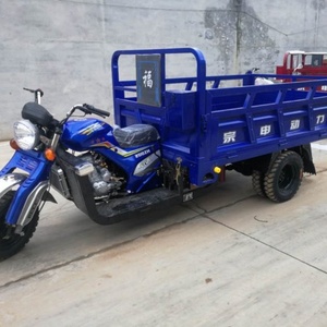 Tricycle à moteur à essence à cabine ouverte, cinq roues, moteur refroidi par eau, pour le transport agricole de marchandises, tricycle cargo, moto de fret - Product Image 3