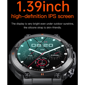 Reloj Deportivo para Hombre K56pro IP68 Resistente al Agua, Baterí<span class=keywords><strong>a</strong></span> Grande de 400 mAh, Reloj Inteligente <span class=keywords><strong>Da</strong></span> Fit con Respuesta de Llamadas 2023 - Product Image 2