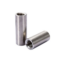 High Quality Oem Customized Services Ss304 18-8 Stainless Steel Long Hex Square Round Coupling Nut Sleeve Nut Hardware Fastener