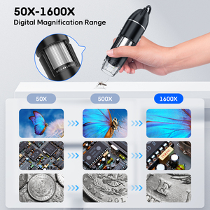 Microscope numérique sans fil compatible Type-C/Lightning 321-P 1600X pour <span class=keywords><strong>Android</strong></span>, PC, Mac - Vente en gros fabricant - Product Image 4