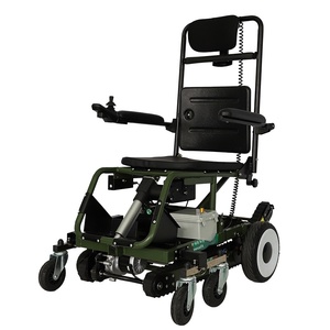 Alat Bantu Naik Tangga Khusus untuk Lansia dan Penyandang Disabilitas, Skuter Rumah Tangga dengan Tiang Lurus, Peralatan Rehabilitasi - Product Image 2