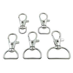 Fibbia di collegamento con testa a fune a bottone girevole fibbia per cani in lega di zinco gioielli appesi a mano - Product Image 4