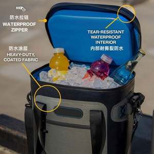 Bolsa Térmica Impermeable de Gran Capacidad para Exteriores, con Aislamiento de Poliéster Frío de 48 Horas, para Cuerpo Completo, con Cierre - Product Image 4