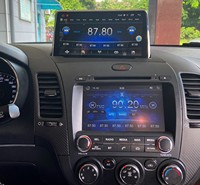 Écran vertical multimédia Android 9,66 pouces pour Kia K3 avec Carplay, GPS, radio, lecteur de musique, autoradio, unité centrale stéréo