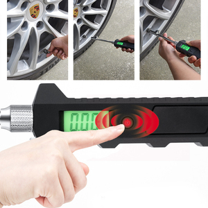 เครื่องวัด<span class=keywords><strong>ความ</strong></span><span class=keywords><strong>ดัน</strong></span>ลมยางดิจิตอล230 PSI, จอแสดงผลดิจิตอล LCD วาล์ววัด<span class=keywords><strong>ความ</strong></span><span class=keywords><strong>ดัน</strong></span>แบบหมุนได้หัวคู่พร้อมไฟฉาย LED สำหรับรถยนต์ - Product Image 5