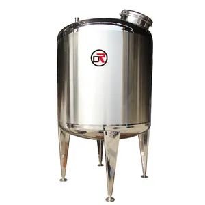 Food sanitary stainless steel 2000L warm keeping milk holding tank