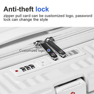 Nouveau Style Valise PC Rigide Durable à Poignée Large et Ouverture Frontale Bagage Multifonction avec Port de Chargement USB pour le Voyage - Product Image 6