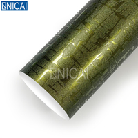 Film adhésif pour voiture NICAI en vinyle PVC, épaisseur 0,13 mm, effet caméléon, 6234, logo/emblème Chine, autocollants décoratifs pour carrosserie, auto-adhésifs, faciles à poser