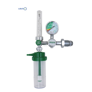 Regolatore di Ossigeno Medicale Lovtec Cga540 per Bombola con Flussometro e Umidificatore - Product Image 3