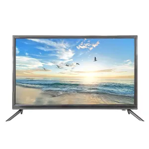 Factory wholesale led Smart TV 32 inch with Classic Plastic Frame FHD Digital TV T2/S2 led tv for home hotel