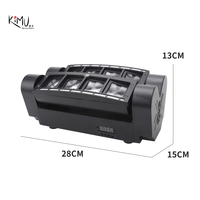 Luces de Discoteca, Mini Láser de Haz de Luz LED RGBW, Cabeza Móvil con Anillo de Luz, en Venta