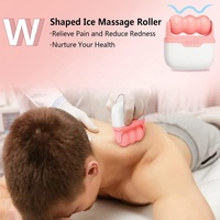 Rouleau de glace pour le visage, globe de glace, masseur facial, soulagement des poches et des rougeurs sous les yeux, soin de la peau, compresse froide, outil de beauté