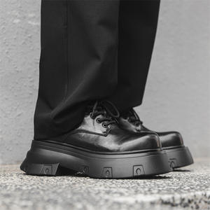 Chaussures habillées de luxe confortables en cuir souple, fabriquées à la main, de style italien, de haute qualité, chaussures de mariage, tendance de la mode, flexibles - Product Image 3