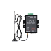 HF2211 Serveur de périphérique série WiFi Port série RS232/RS485/RS422 vers Module convertisseur Ethernet WiFi prise ue disponible