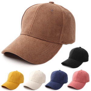 Gorra de béisbol unisex de lana, cálida para invierno, informal, ajustable, para hombres y mujeres, diseño de ala curva de color sólido - Product Image 1