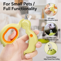 Kit de coupe-ongles pour animaux de compagnie sans stress - Le coupe-ongles et le lime anti-éclaboussures ultimes pour chats et chiens anxieux