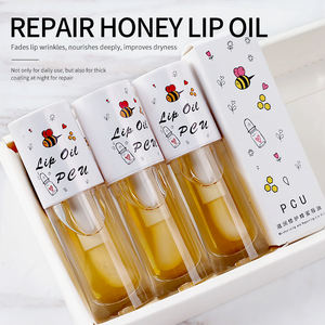Baume à lèvres hydratant longue durée, <span class=keywords><strong>soin</strong></span> des lèvres hydratant pour les lèvres sèches et gercées, réparation nourrissante, baume à lèvres à l'huile de miel - Product Image 3