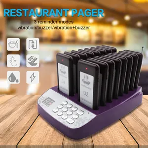 Daytech RP01 Layanan Pelanggan Cafe Sistem Manajemen Antrian Sistem Bergetar Pager Memanggil Coaster UNTUK RESTORAN