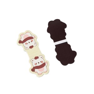Exhibition New Cartoon Magnetic <b>Bookmark</b> Set For Students School Stationery Cute Animal Design Waterproof - Product Image 5