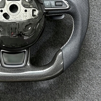 Setir Mobil Berbahan Serat Karbon untuk Audi R8 A1 A3 8V 8P A4 B7 B8 B9 A5 B9 A6 C6 A7 C7 C8 A7 A8 B6 D4 Rs3 TTS S5 B8.5 RS TT MK2 SQ5