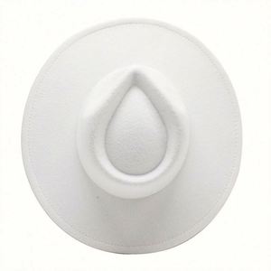 Chapeaux Panama pour hommes de style personnalisé, 20 couleurs, prêts à être expédiés, vente en gros, chapeaux Fedora à large bord pour un usage professionnel, décontracté et en plein air - Product Image 5