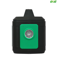 Système de haut-parleurs solaires portables DC avec batterie LiFePO4 intégrée, panneau de charge solaire, lampe de poche, audio multifonctionnel pour l'extérieur