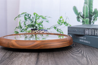 Jam Dinding Kayu Pinus Kontemporer Dekorasi Rumah Kantor Modern Jam Dinding Kayu