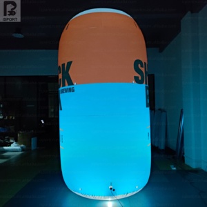 Bouteille de bière gonflable LED personnalisée avec logo, lumière intégrée, impression intégrale, panneau publicitaire pour brasserie, bar, festival - Product Image 4