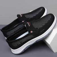 Vente en gros 2025 Les dernières chaussures de sport pour hommes à la mode chaussures en maille Chaussures de sport pour hommes légères et confortables